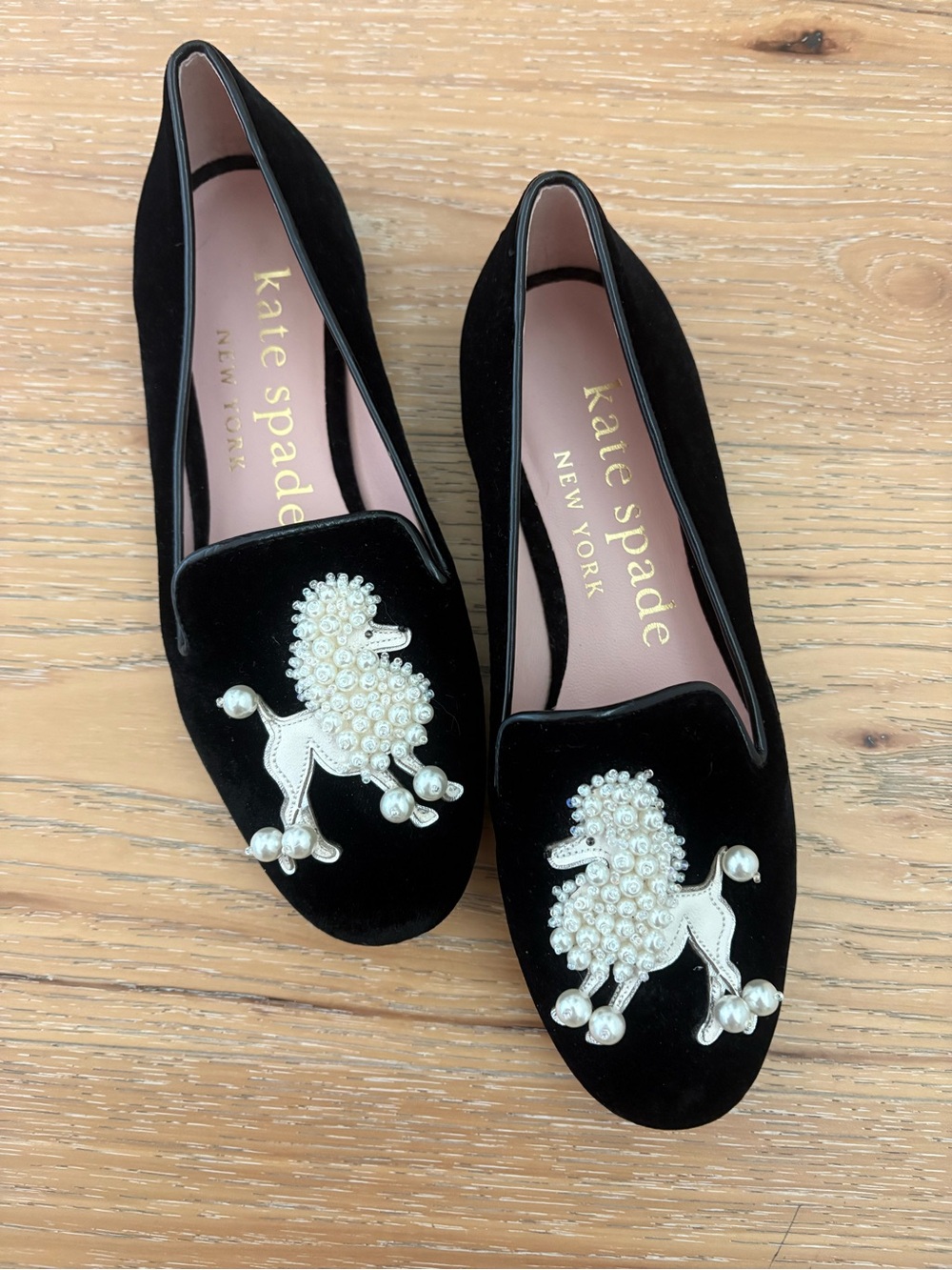 Kate Spade Lounge Poodle Loafers